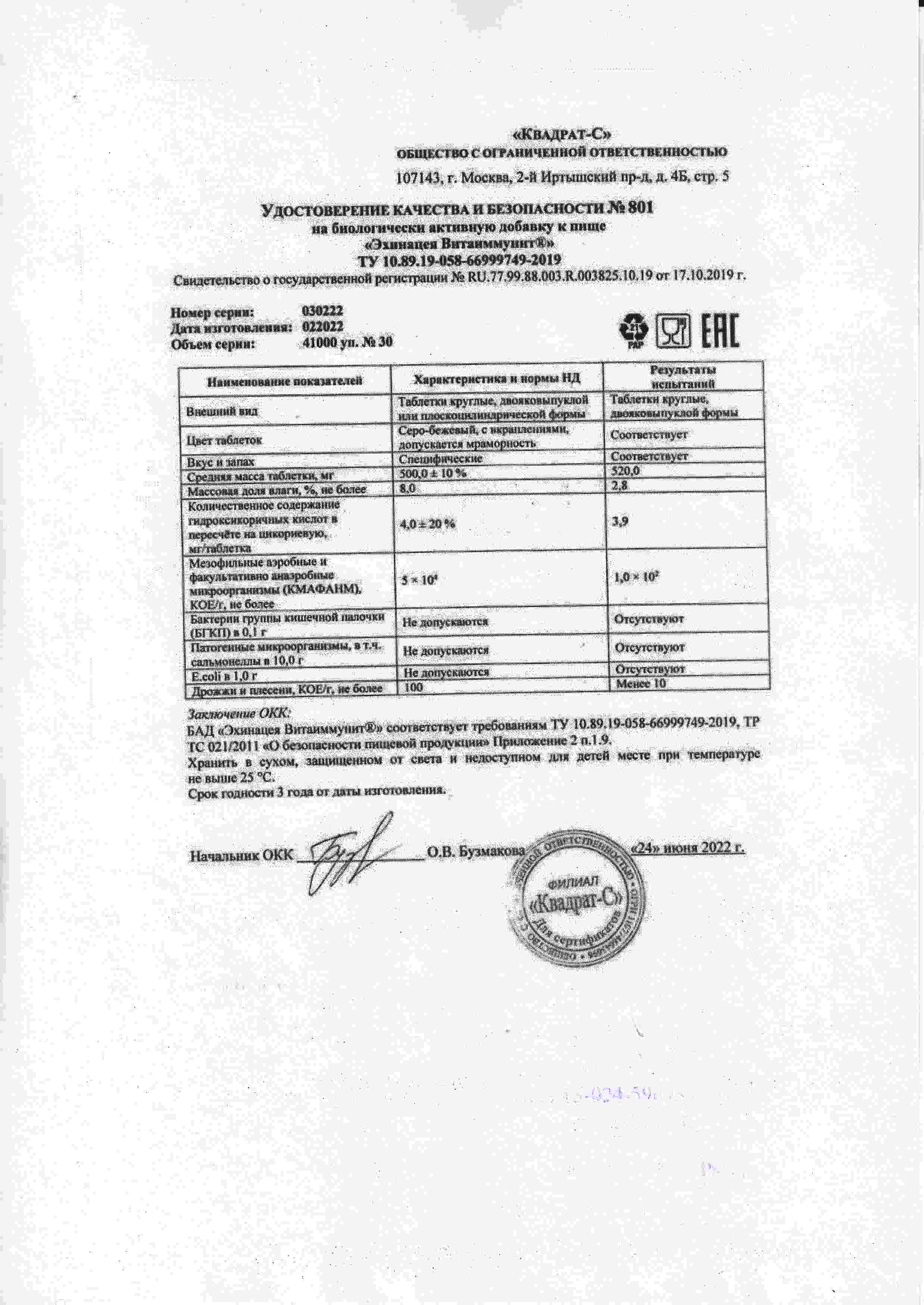 Паспорт №022022